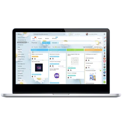 Interfaz bitrix24 vista principal